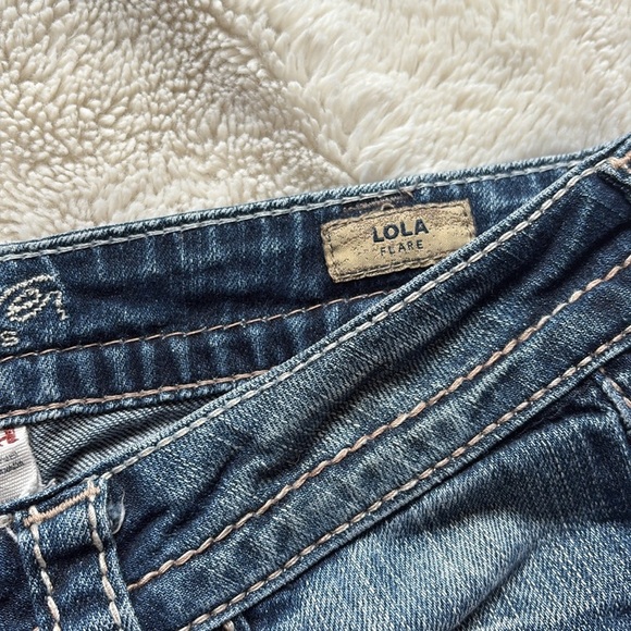 Silver Jeans Co. Lola Flare Jeans W30 L33 | Y2K Boho Distressed Mid Rise Denim - Picture 6 of 12